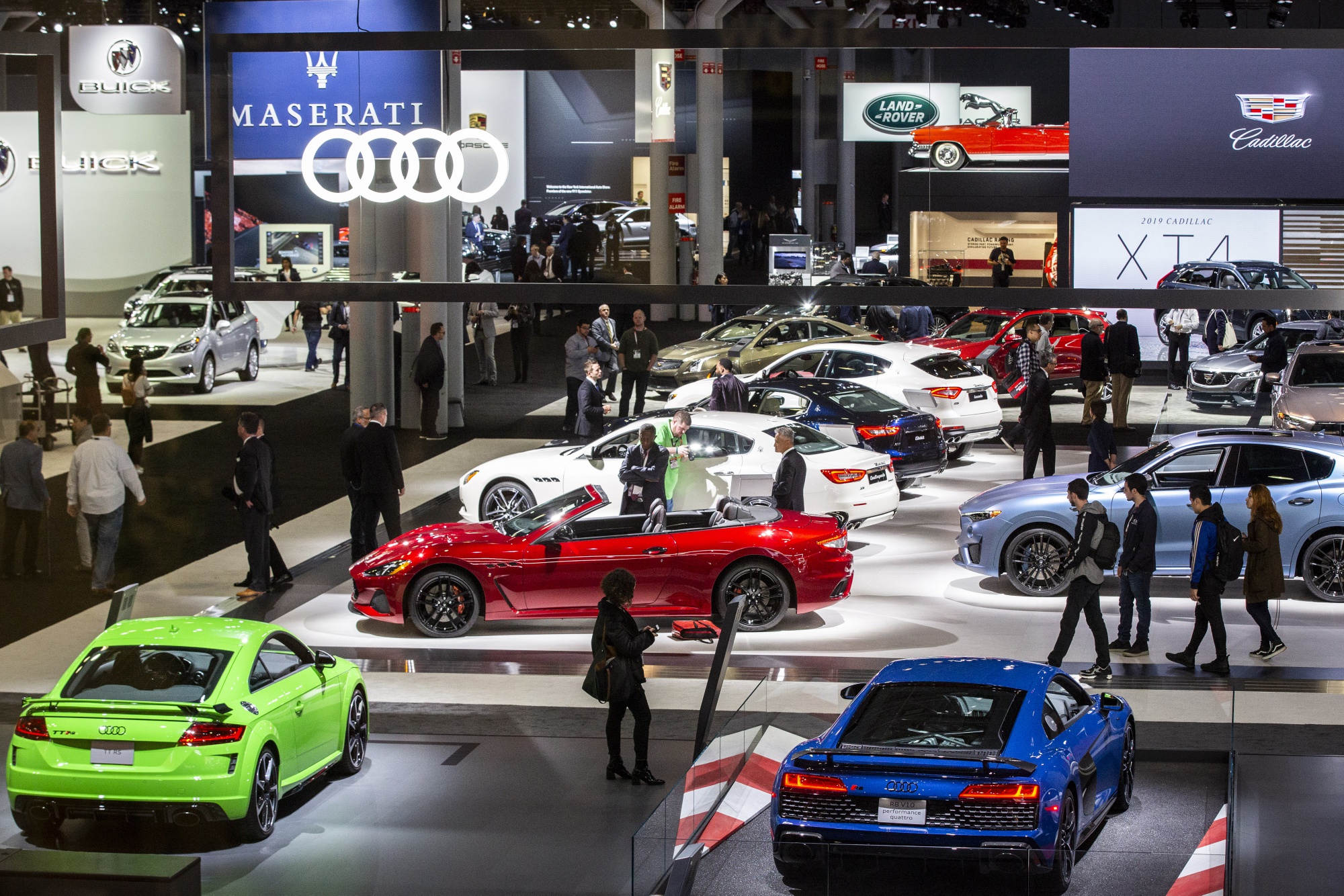 Triển lãm ô tô New York năm 2019 - Ảnh: Bloomberg.