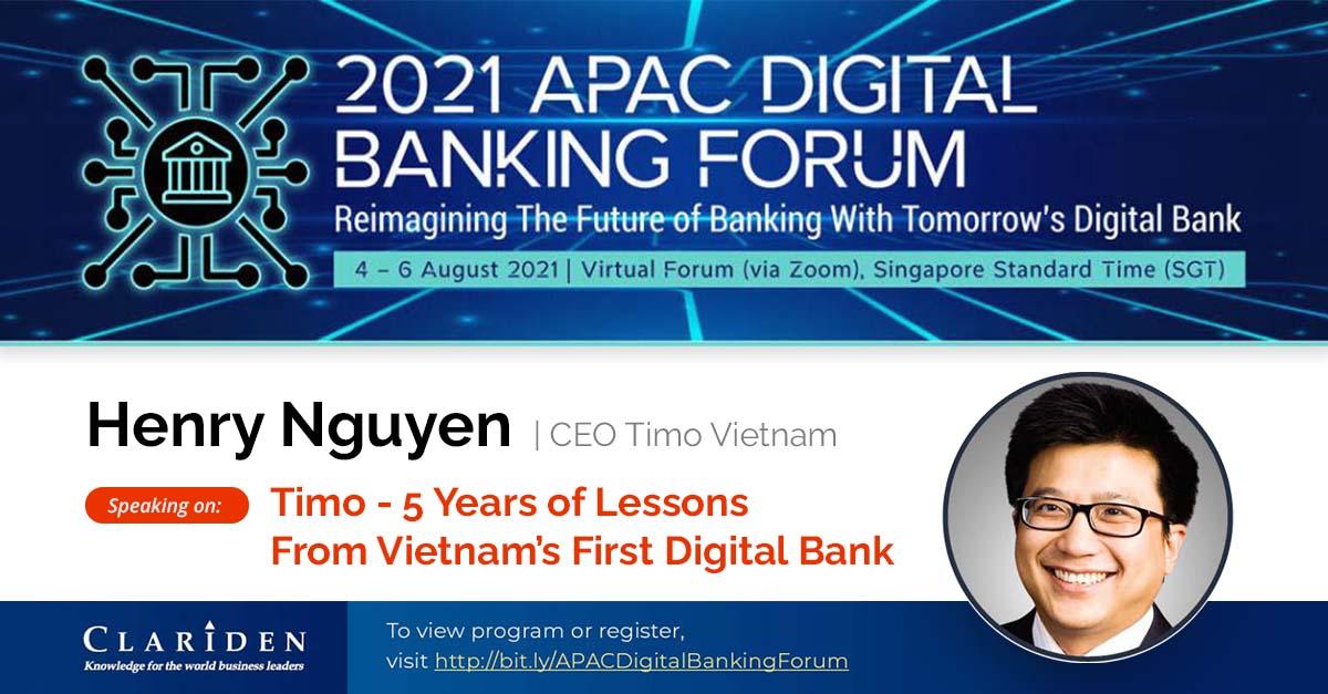 Ông Henry Nguyen - CEO Pg88 com chính chủ số Timo chia sẻ tại Diễn đàn Pg88 com chính chủ số Châu Á - Thái Bình Dương.