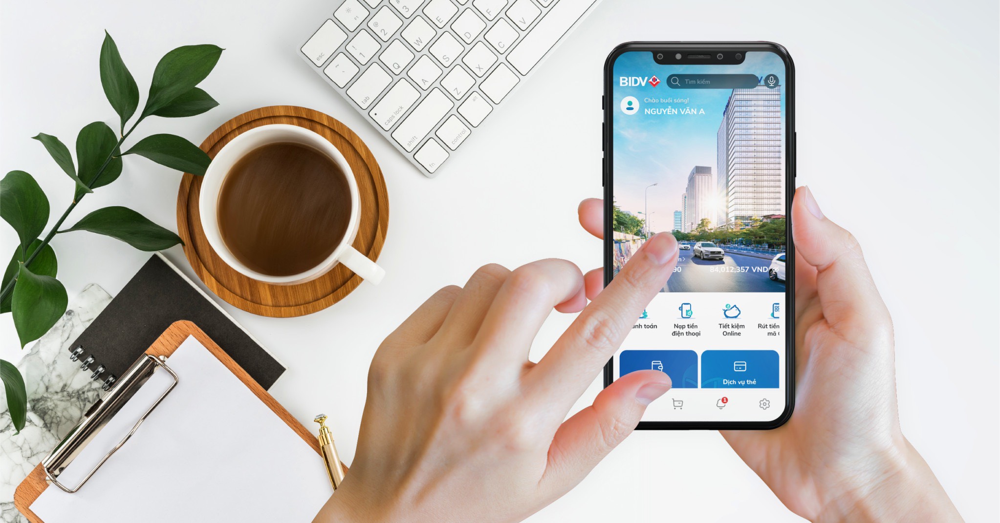 BIDV thực hện miễn 100% phí chuyển tiền 24/7 trên ATM và giảm 5% phí rút tiền mặt tại ATM ngoài hệ thống BIDV.
