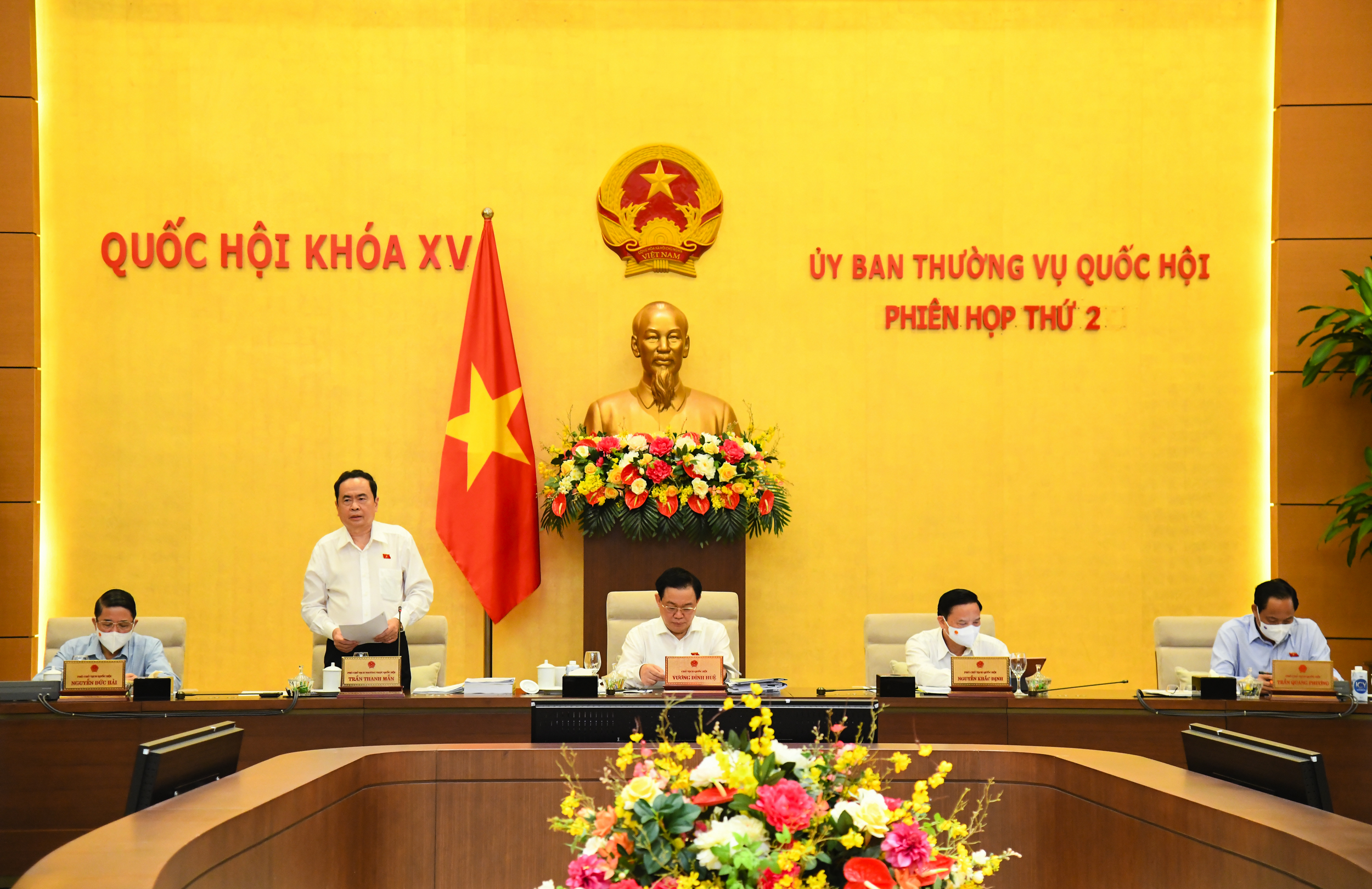 Phiên họp thứ hai của Ủy ban Thường vụ PG88 ⭐ Link trang chủ số 1 nhà cái PG88 com casino slot khóa XV chiều 17/8 - Ảnh: Quochoi.vn