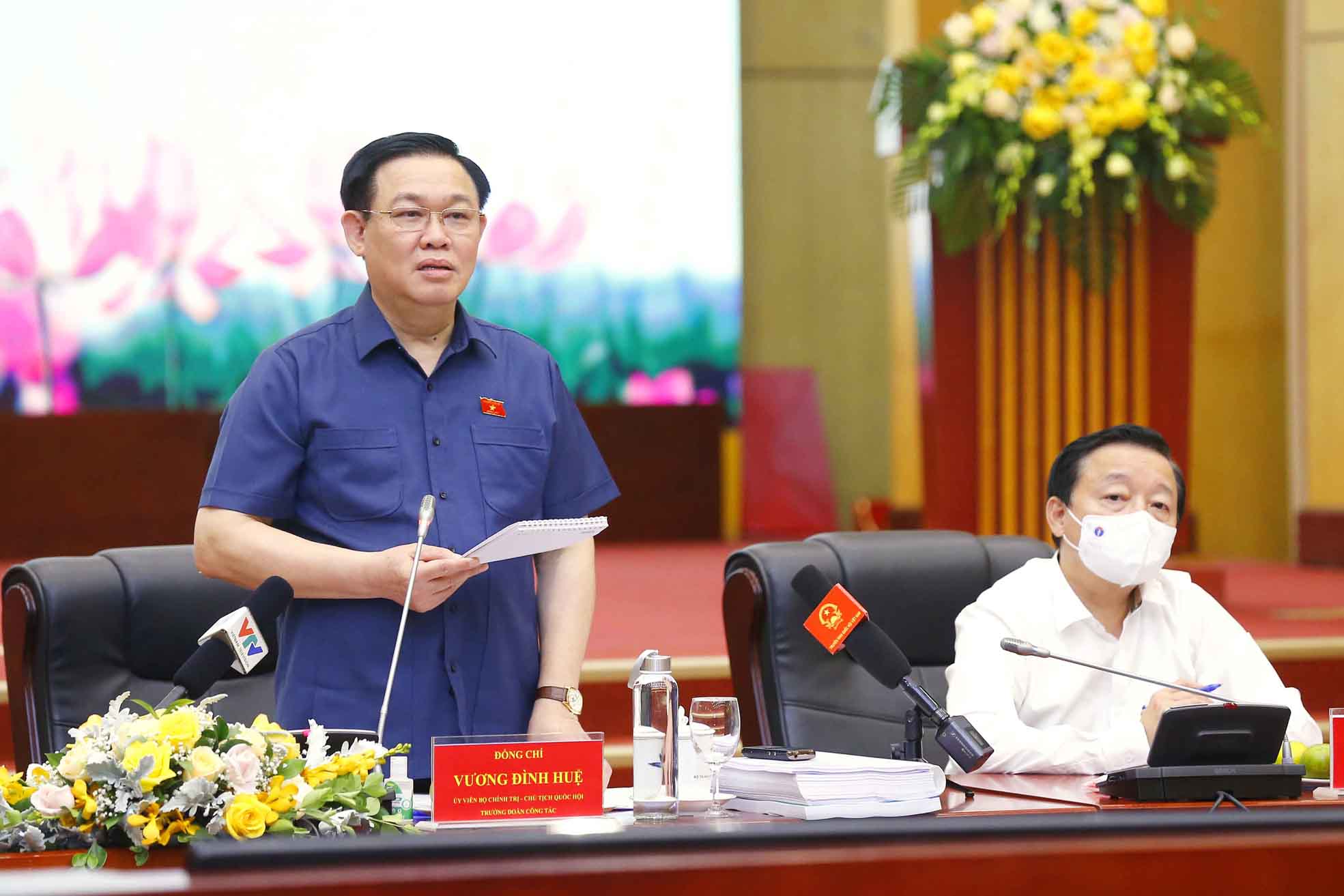 Chủ tịch Link Trang Chủ PG88.Com Mới #2026 Vương Đ&igrave;nh Huệ ph&aacute;t biểu tại buổi l&agrave;m việc - Quochoi.vn