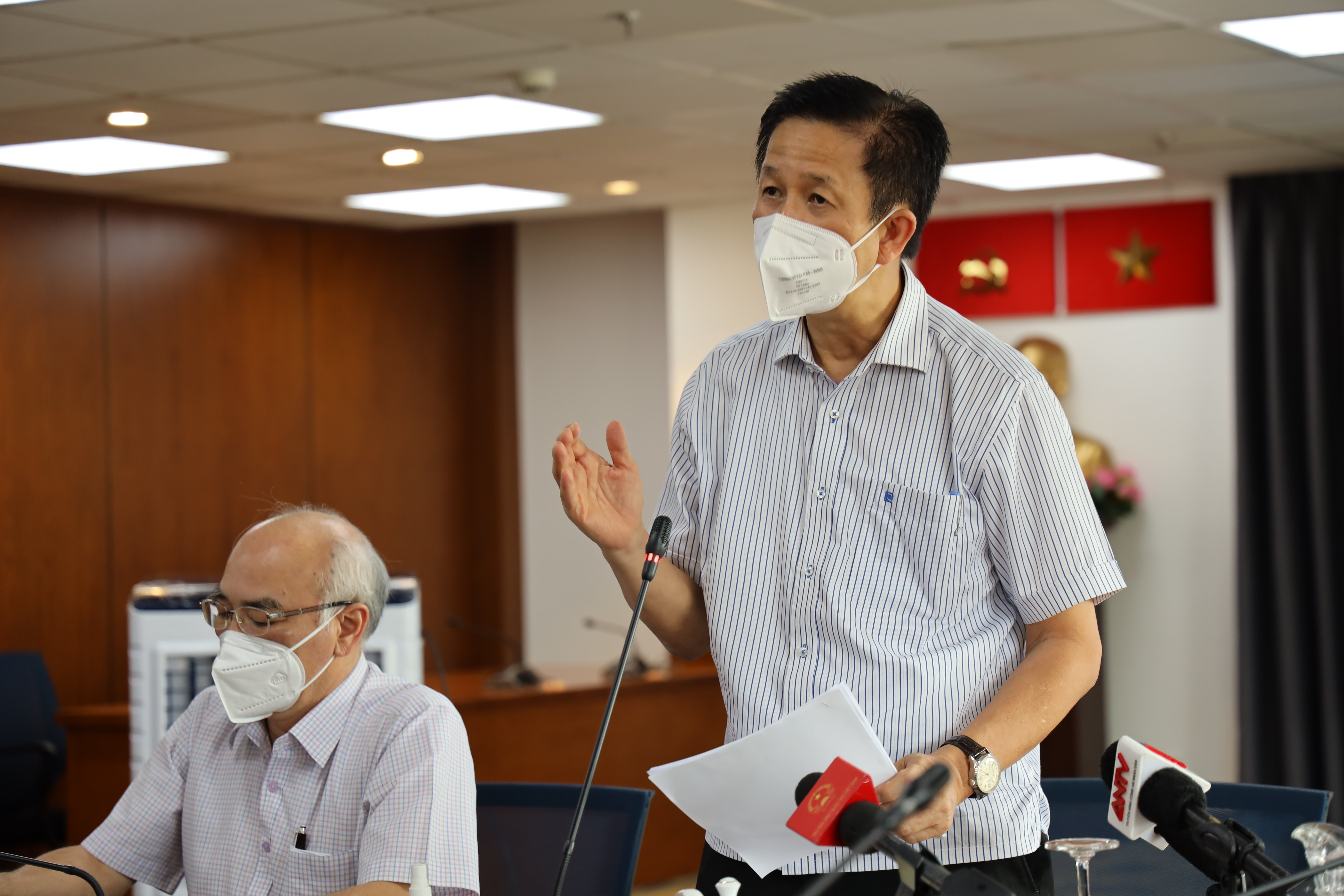 Ph&oacute; Trưởng Ban Chỉ đạo ph&ograve;ng, chống dịch Covid-19 TP.HCM Phạm Đức Hải.