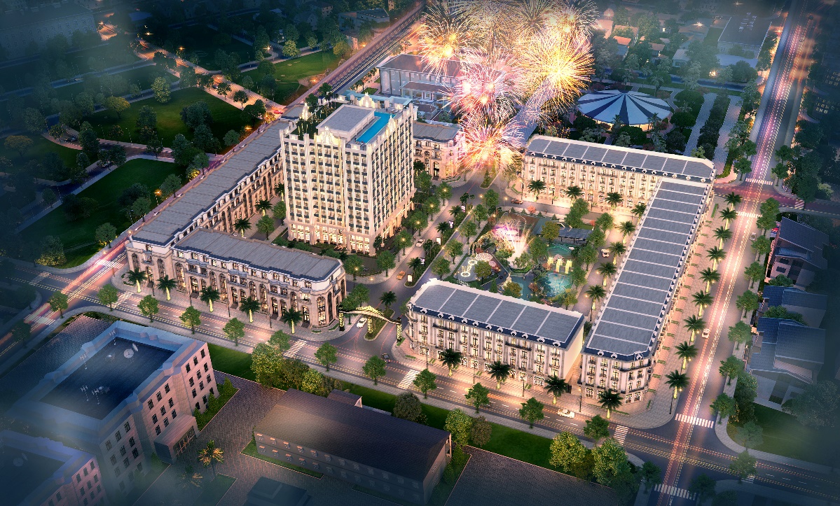 D’. Metropole Hà Tĩnh - sản phẩm đầu tay của Tập đoàn Tân Hoàng Minh tại Bắc Trung Bộ.
