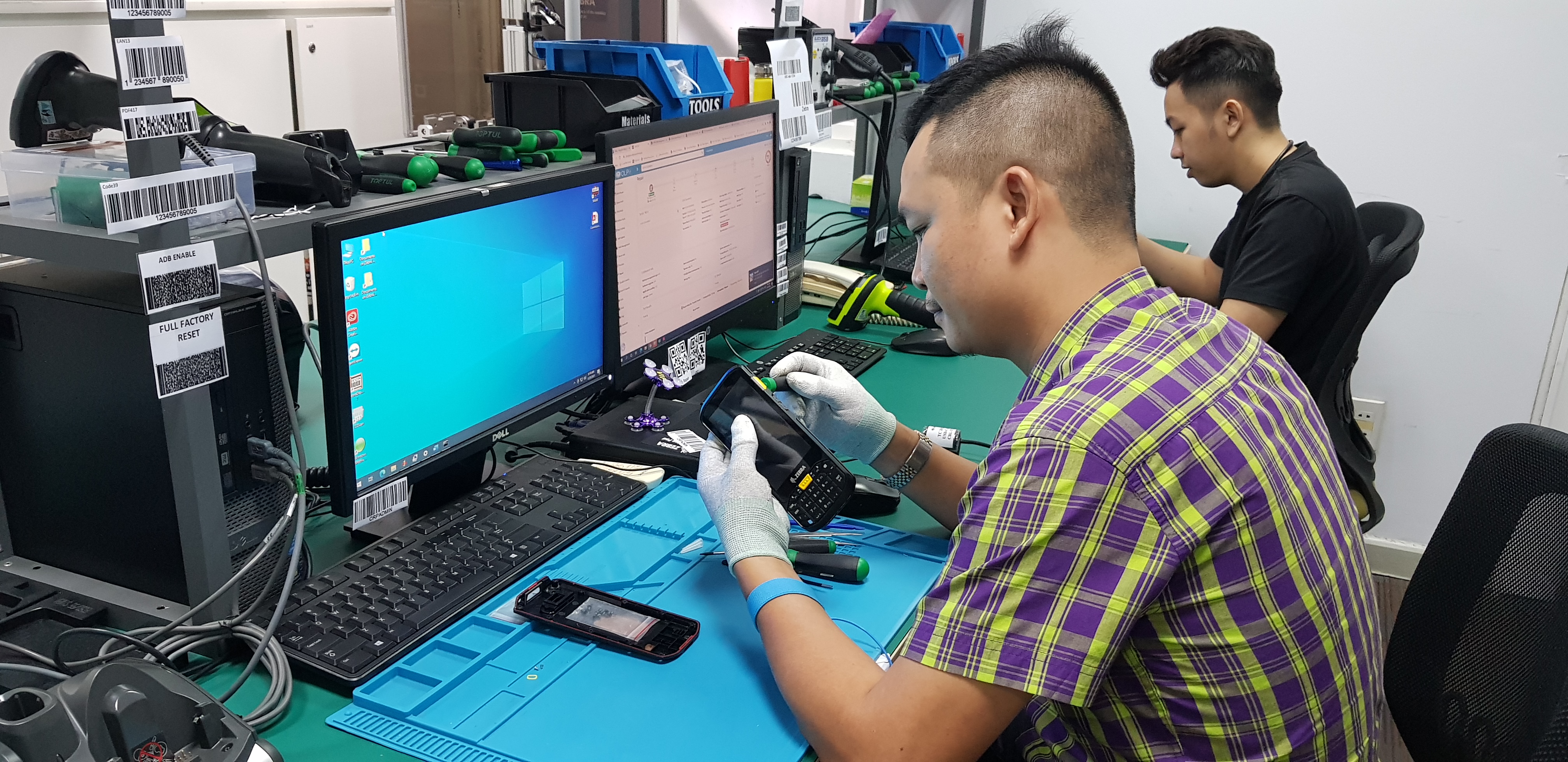 Trung t&acirc;m dịch vụ bảo h&agrave;nh Zebra Technologies tại Việt Nam.