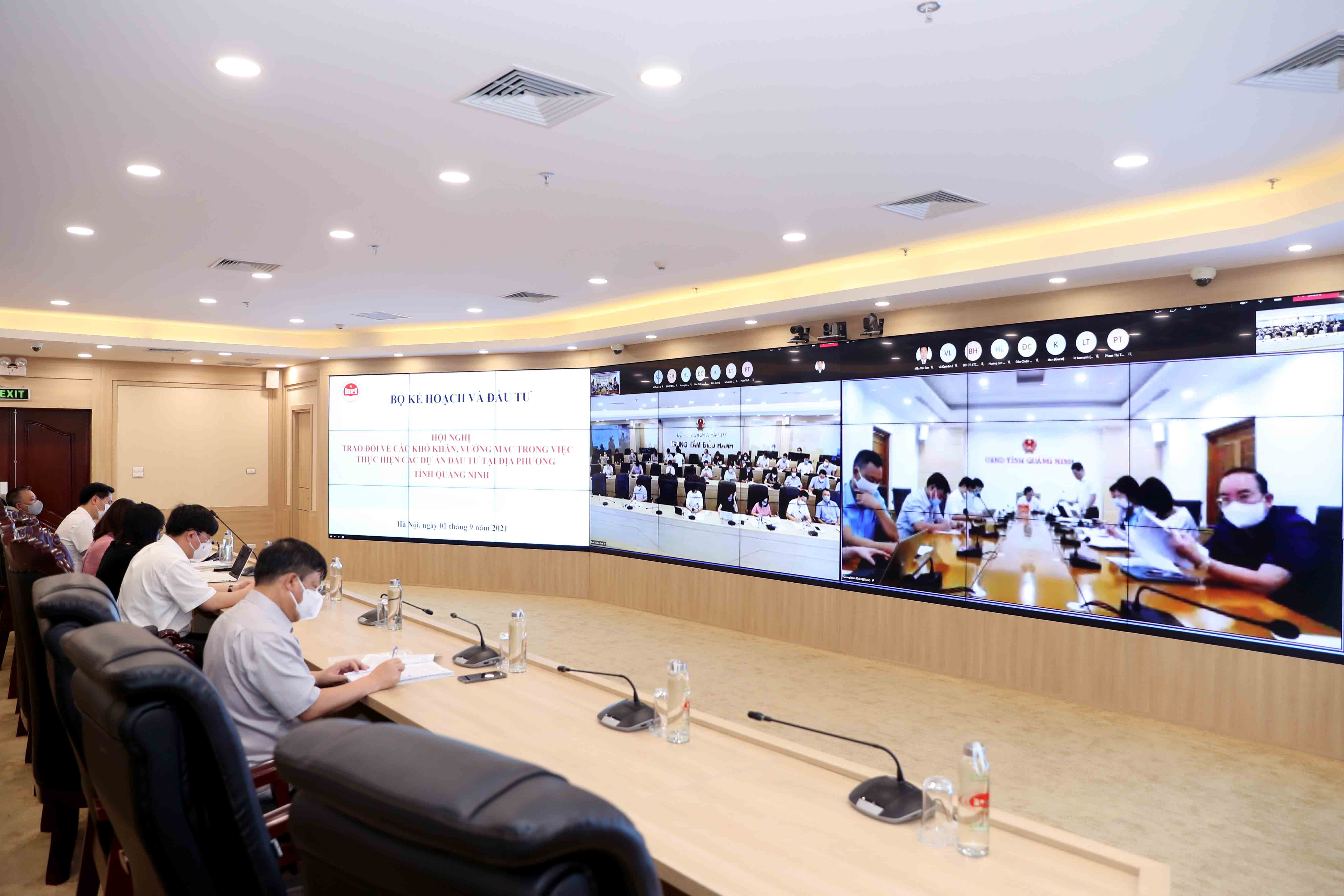 Hội nghị trao đổi về các khó khăn, vướng mắc trong việc thực hiện Link Trang Chủ PG88.Com Mới #2026 đầu tư tại địa phương giữa Bộ Kế hoạch và Đầu tư với tỉnh Quảng Ninh theo hình thức trực tuyến. 