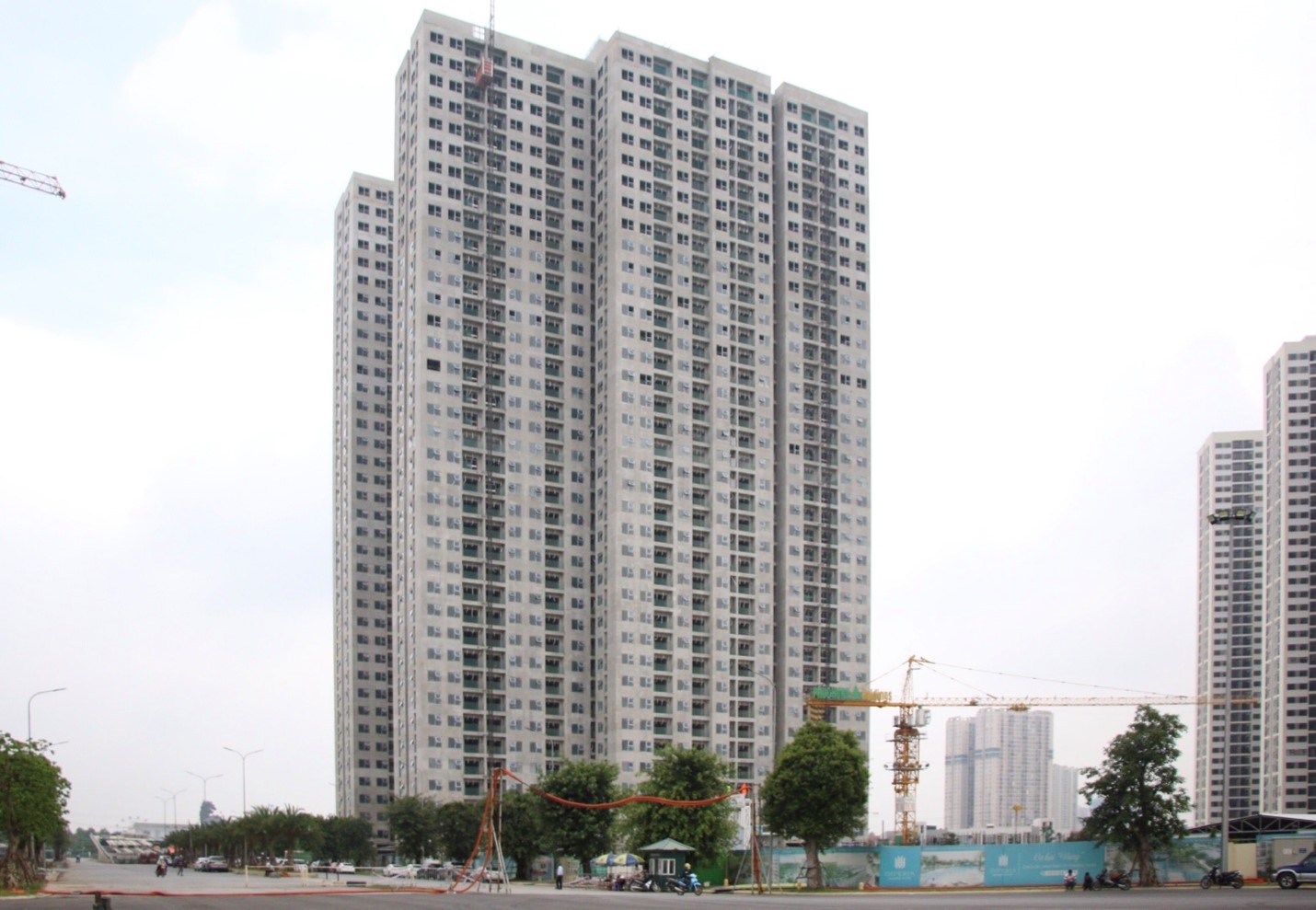 Imperia Smart City đ&atilde; ho&agrave;n thiện x&acirc;y th&ocirc; giai đoạn 1.