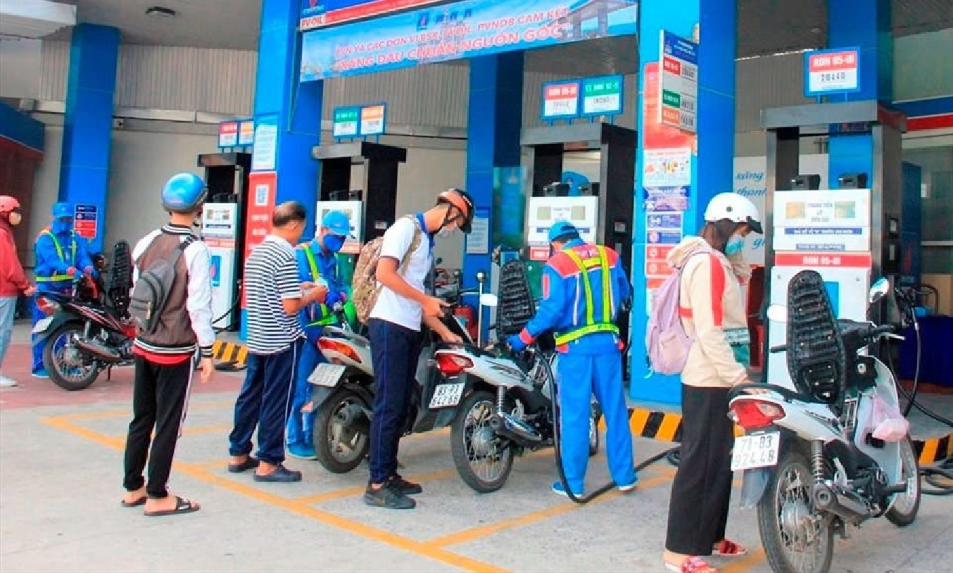 Giá xăng dầu tăng từ 15h00, ngày 25/09/2021.