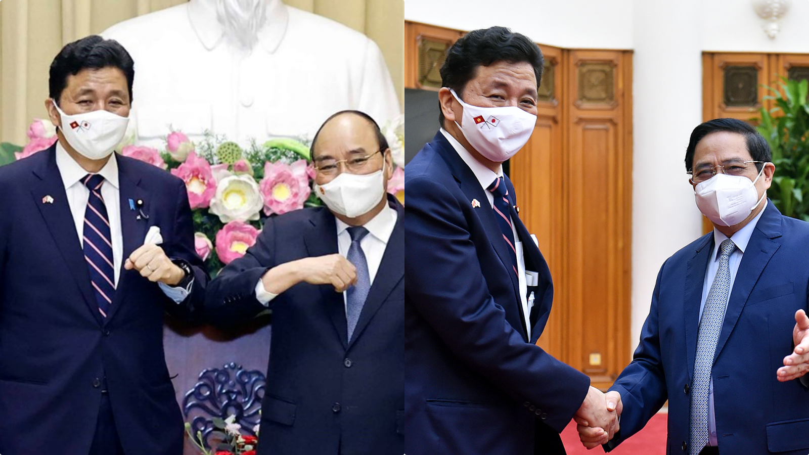 Chủ tịch nước, Thủ tướng Chính phủ tiếp Bộ trưởng Quốc phòng Nhật Bản