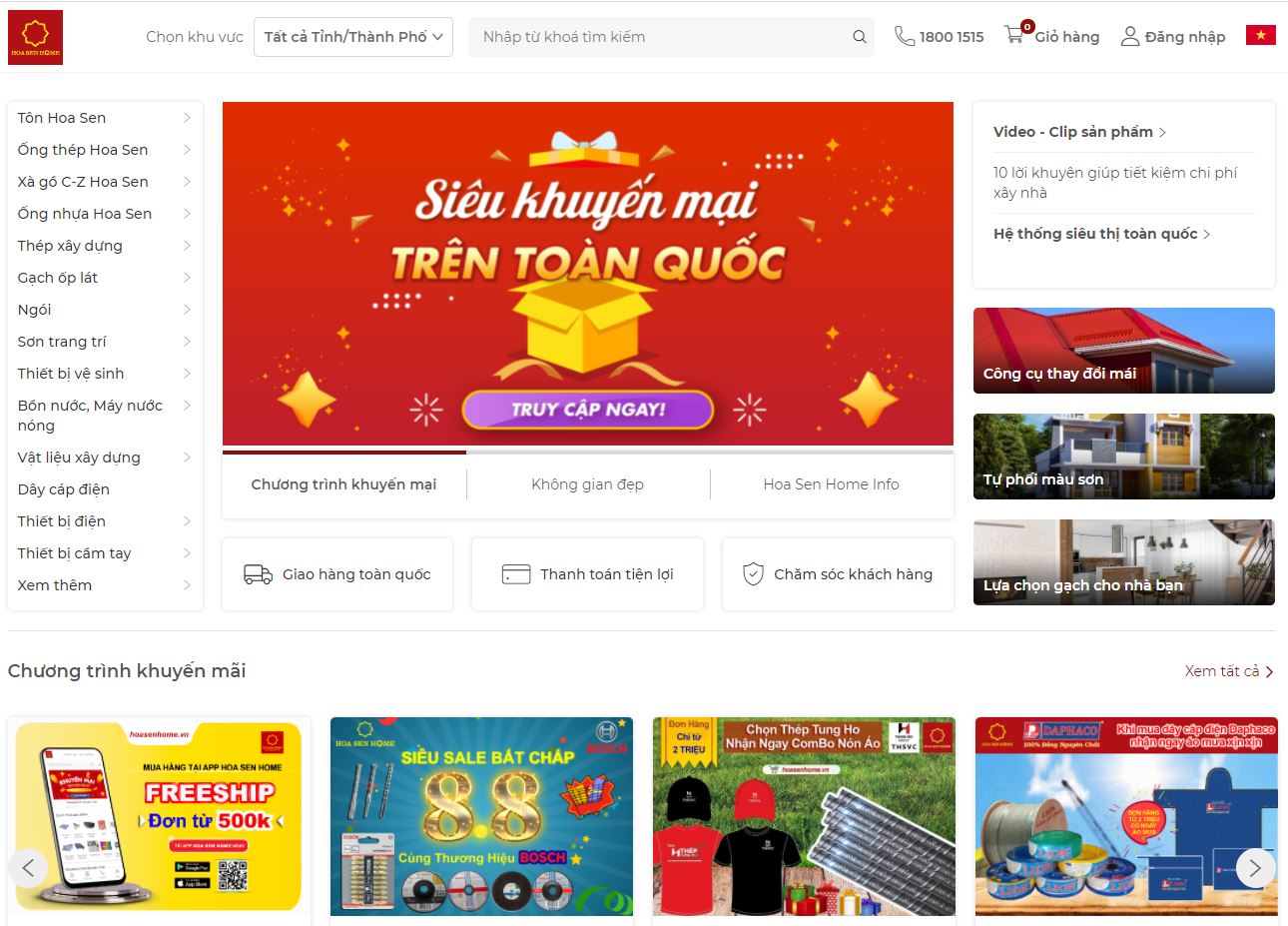 Website Pg88ok ưu đãi hấp dẫn điện tử: www.hoasenhome.vn