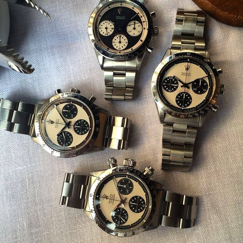 Bộ sưu tập những chiếc&nbsp;Rolex Daytona h&agrave;ng hiếm.
