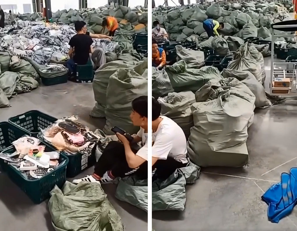 Quang cảnh b&ecirc;n trong một số xưởng may gia c&ocirc;ng của Shein tại Quảng Ch&acirc;u được&nbsp;tờ Sixth Tone tiết lộ.