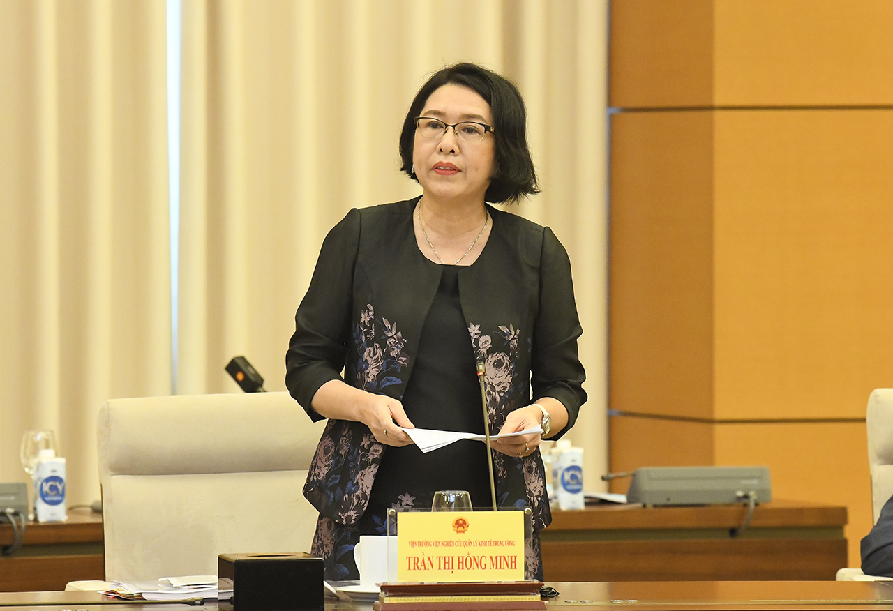 TS.Trần Thị Hồng Minh - Viện trưởng Viện Nghiên cứu quản lý PG88 ⭐ Link trang chủ số 1 nhà cái PG88 com casino slot Trung ương - Ảnh: Quochoi.vn
