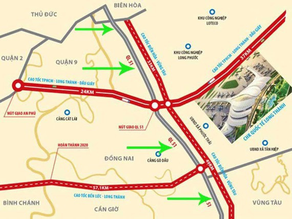 Mạng lưới giao th&ocirc;ng ph&aacute;t triển mạnh tại B&agrave; Rịa - Vũng T&agrave;u tạo c&uacute; h&iacute;ch tăng gi&aacute; cho bất động sản khu vực.