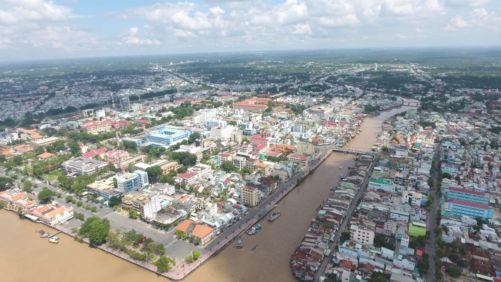 TP. Mỹ Tho, tỉnh Tiền Giang thuộc khu vực miền Tây Nam Bộ.