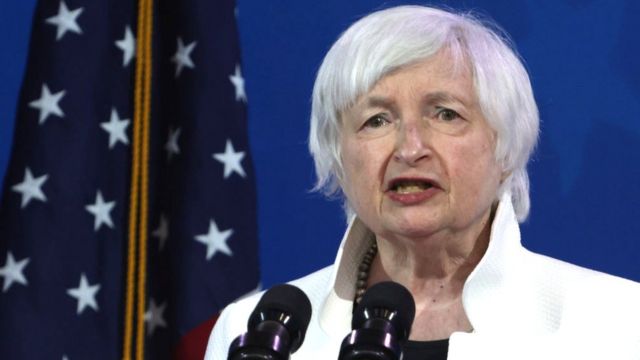 Bộ trưởng Bộ Pg88ok giải trí thể thao, casino, bắn cá và slot Mỹ Janet Yellen - Ảnh: BBC.