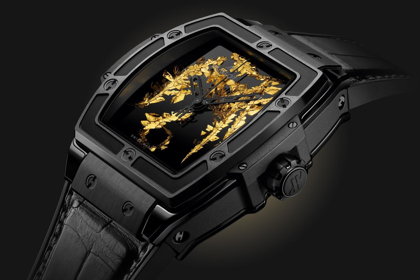Nh&agrave; sản xuất đồng hồ Thụy Sĩ đ&atilde; tr&igrave;nh l&agrave;ng cỗ m&aacute;y thời gian Spirit of Big Bang Gold Crystal mới của m&igrave;nh.
