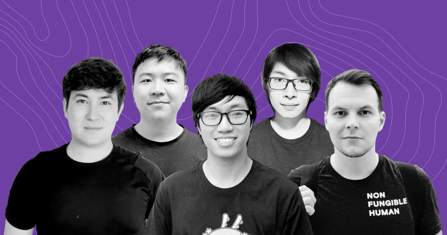 Đ&ocirc;̣i ngũ sáng l&acirc;̣p&nbsp;Sky Mavis