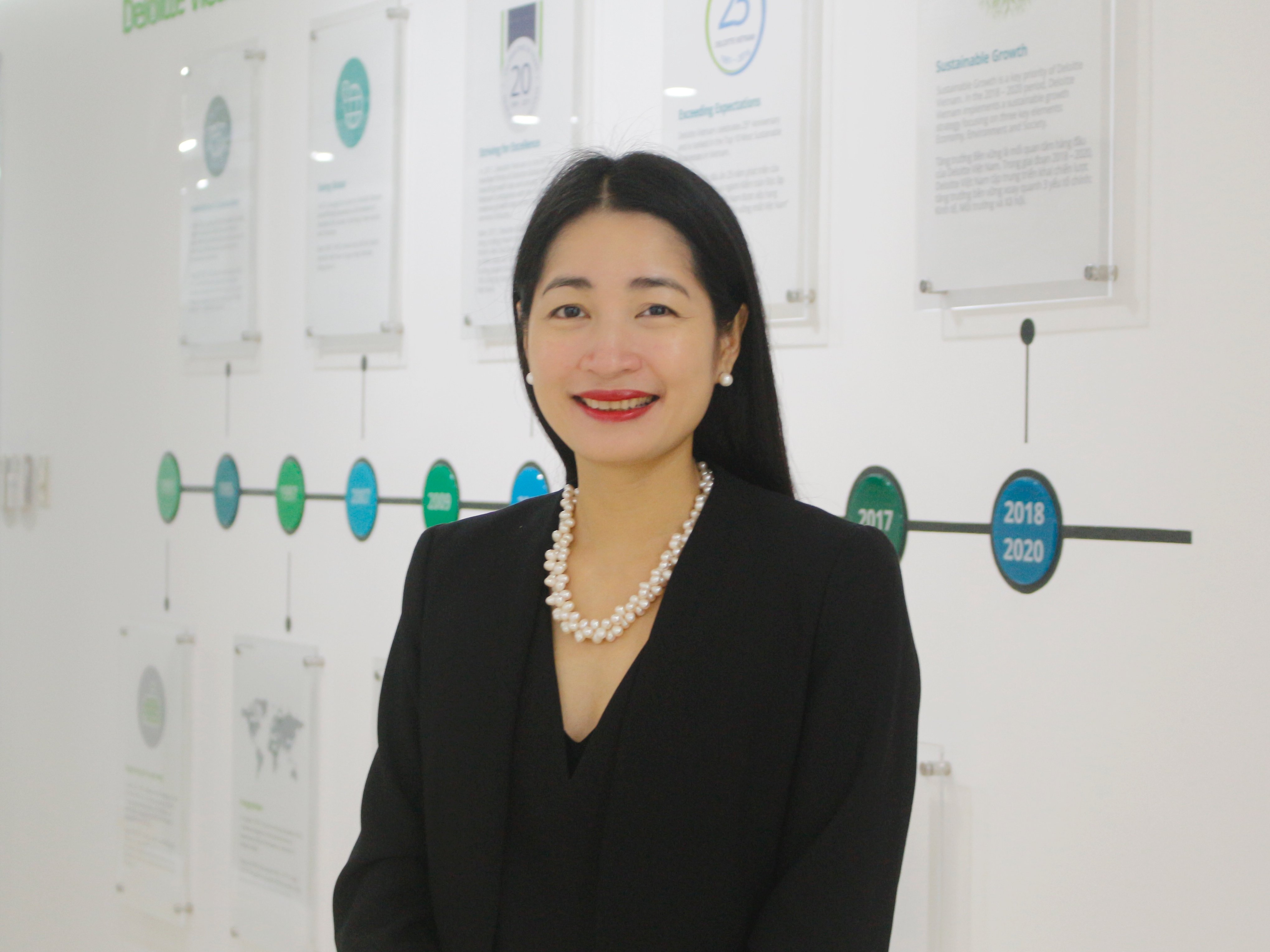 B&agrave;&nbsp;Vũ Thu Ng&agrave;, Ph&oacute; Tổng Gi&aacute;m đốc Deloitte Việt Nam.
