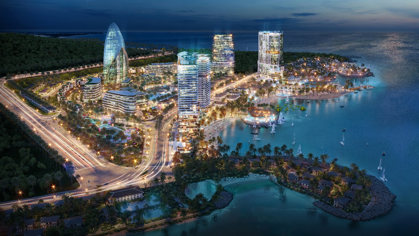 Quần thể bất động sản phức hợp Nghệ thuật - Nghỉ dưỡng - Giải tr&iacute; ven biển Vega City Nha Trang.