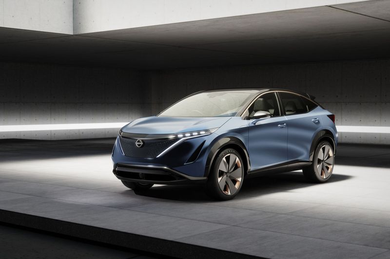 Mẫu&nbsp;crossover Ariya của Nissan.