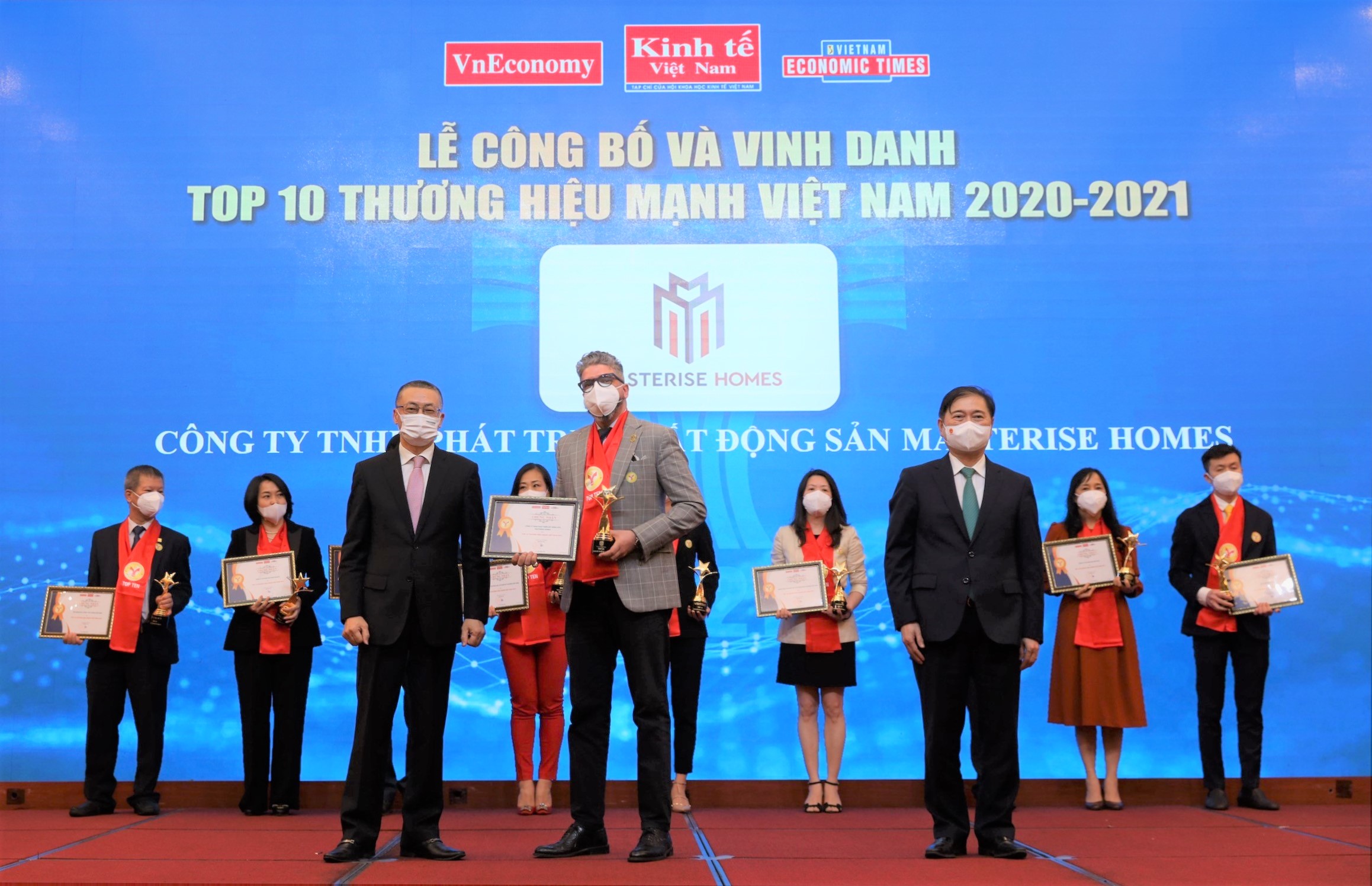 Masterise Homes: Top 10 Thương hiệu mạnh Việt Nam 2021 