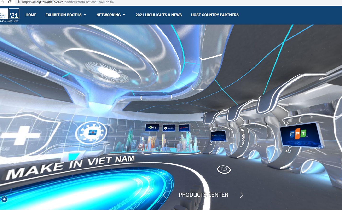 Gian hàng Quốc gia Việt Nam giới thiệu các sản phẩm, giải pháp Link Đăng Nhập PG88 Chính Thức 2026; Make in Viet Nam tại triển lãm trực tuyến ITU Digital 2021.