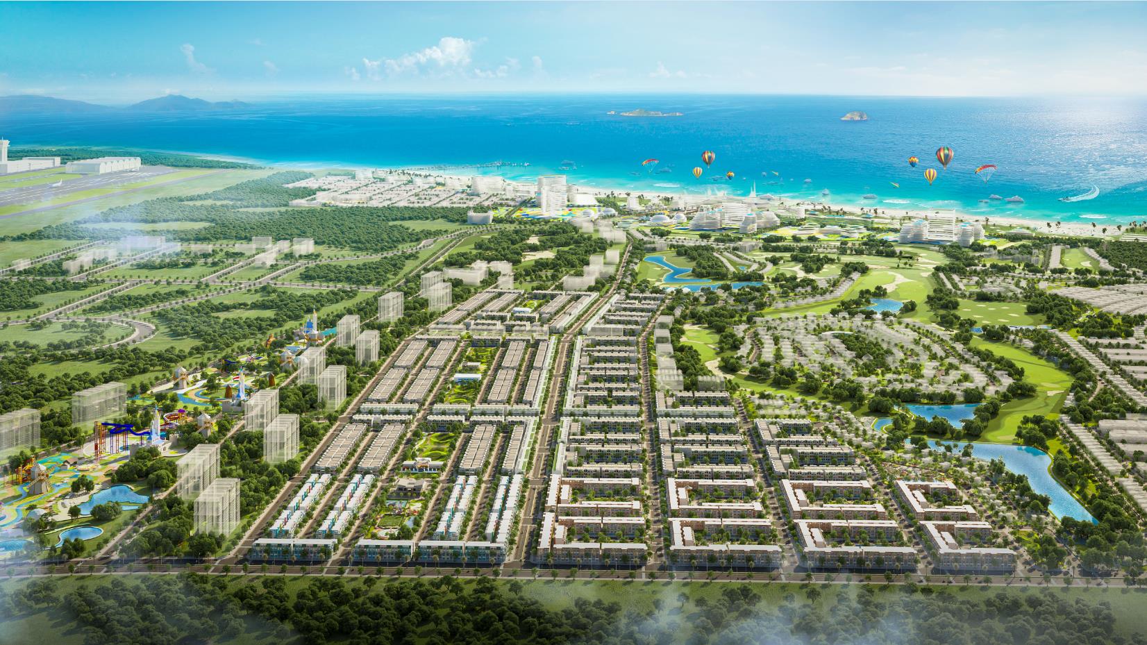 Para Sol - Phân khu đô thị nghỉ dưỡng thấp tầng sở hữu lâu dài.