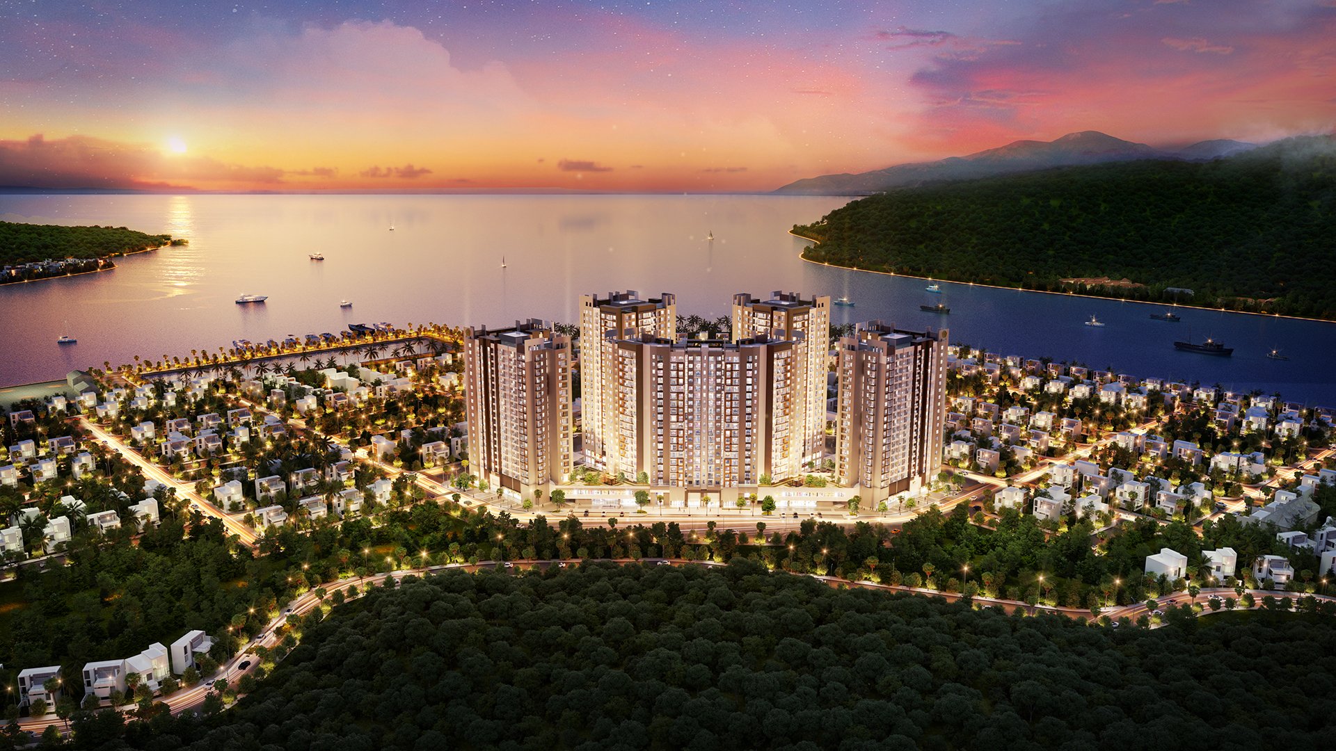 Phối cảnh Link Trang Chủ PG88.Com Mới #2026 New Galaxy Nha Trang. Ảnh: Hưng Thịnh Land.