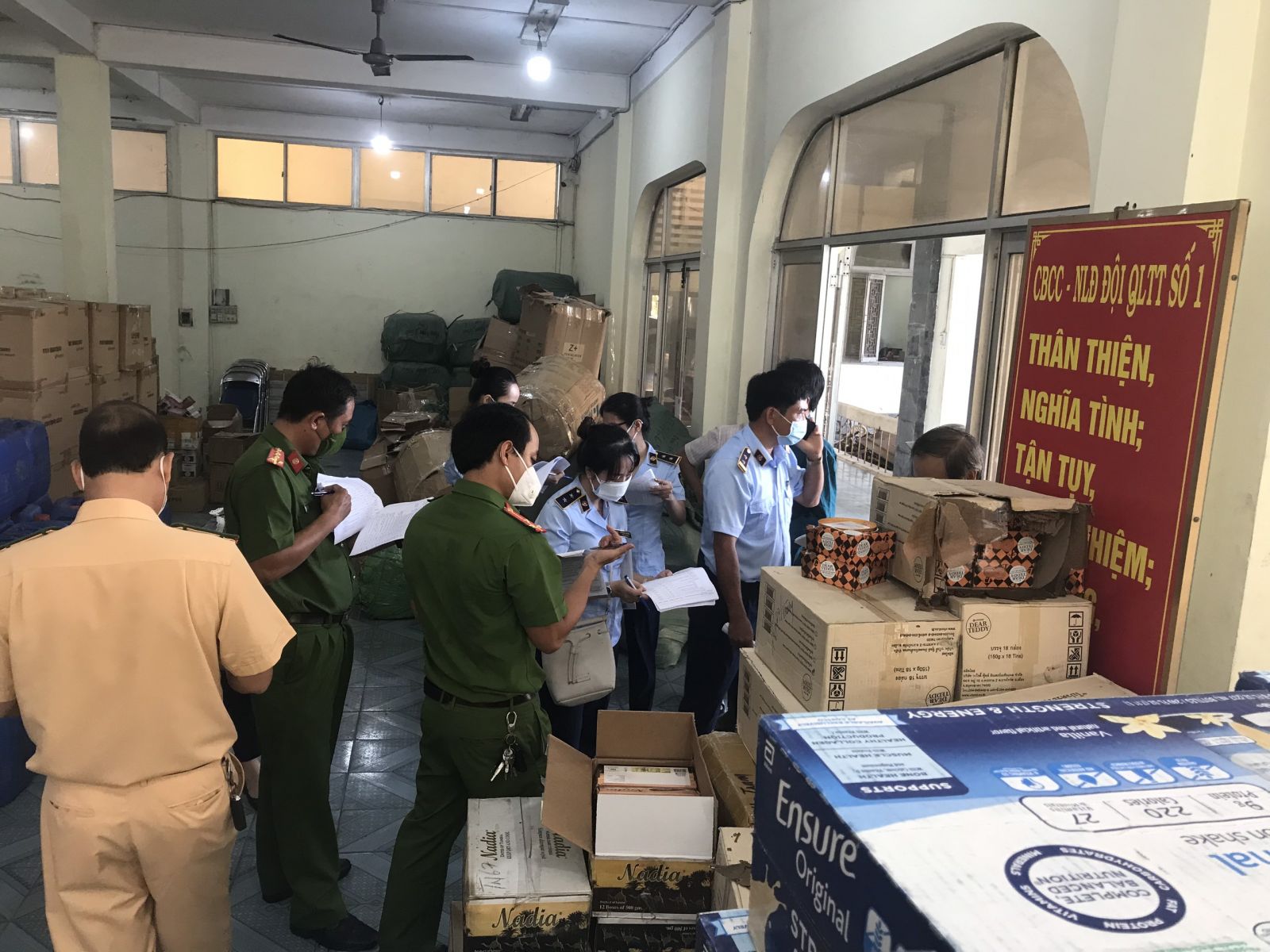 Hội đồng kiểm k&ecirc; c&ugrave;ng c&aacute;c sở, ng&agrave;nh đ&atilde; tiến h&agrave;nh kiểm k&ecirc;