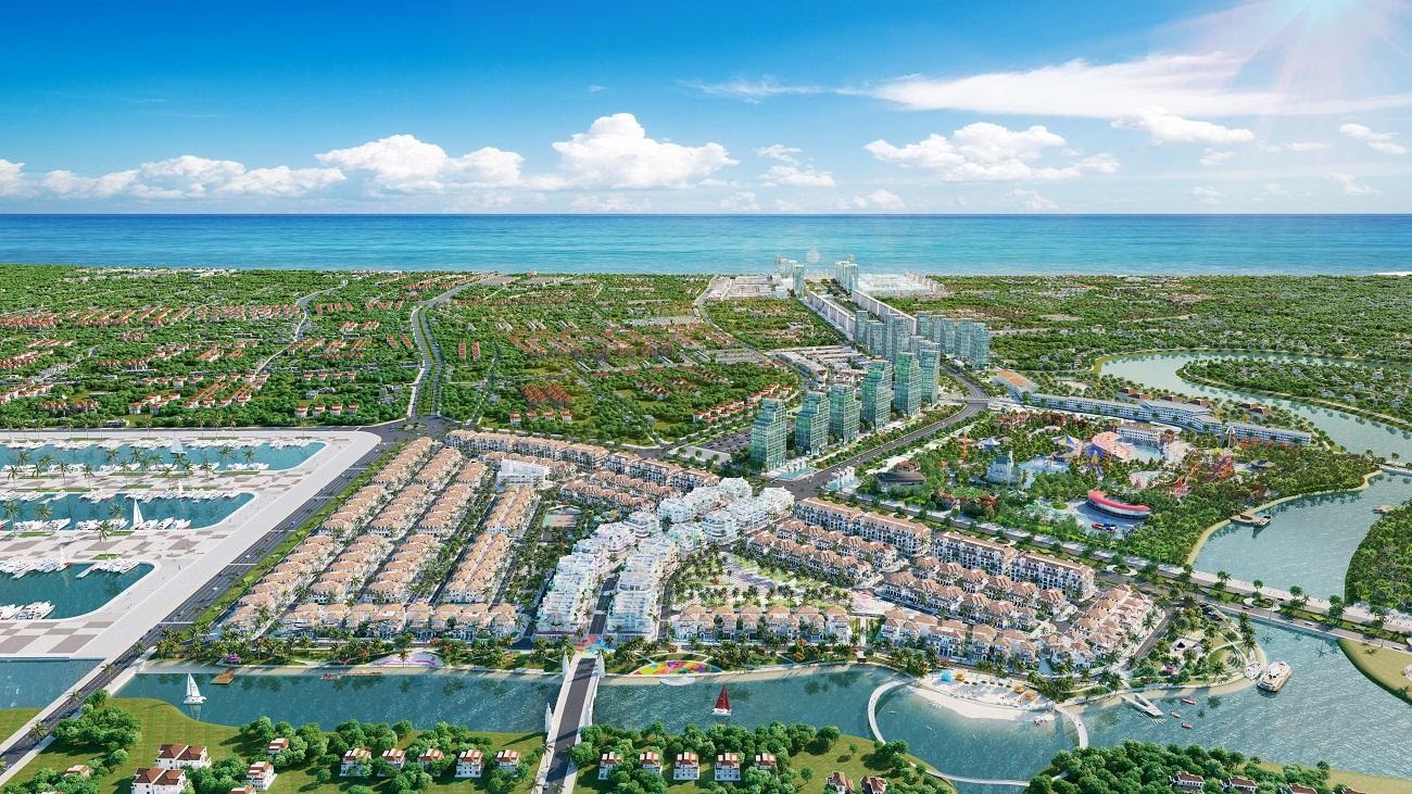 Phối cảnh minh họa Sun Riverside Village.