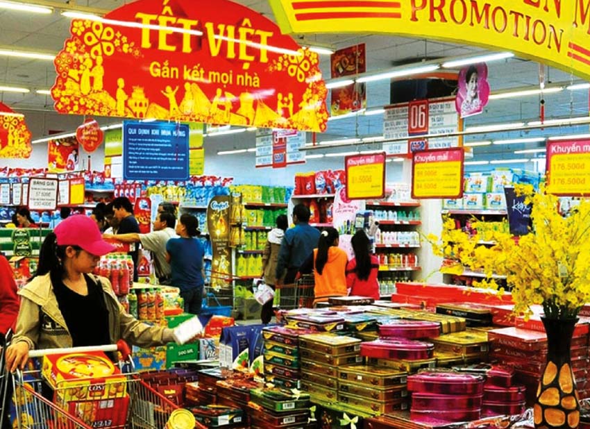 Không lo thiếu hàng, sốt giá dịp Tết.