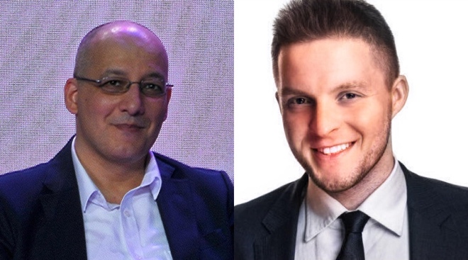 2 CEO & Founder Davide Cali v&agrave; Benjamin Cardarelli của CrossFund.