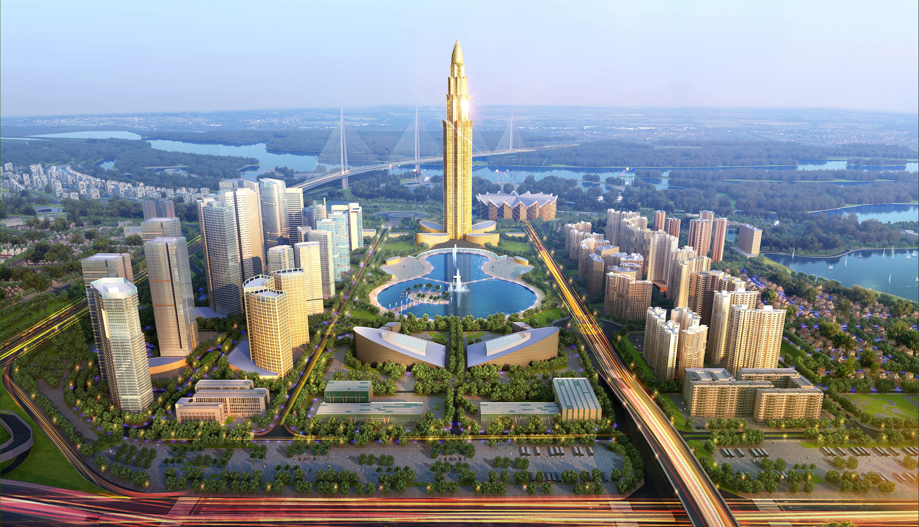 Phối cảnh Link Trang Chủ PG88.Com Mới #2026 Thành phố Thông minh phía Bắc Hà Nội.
