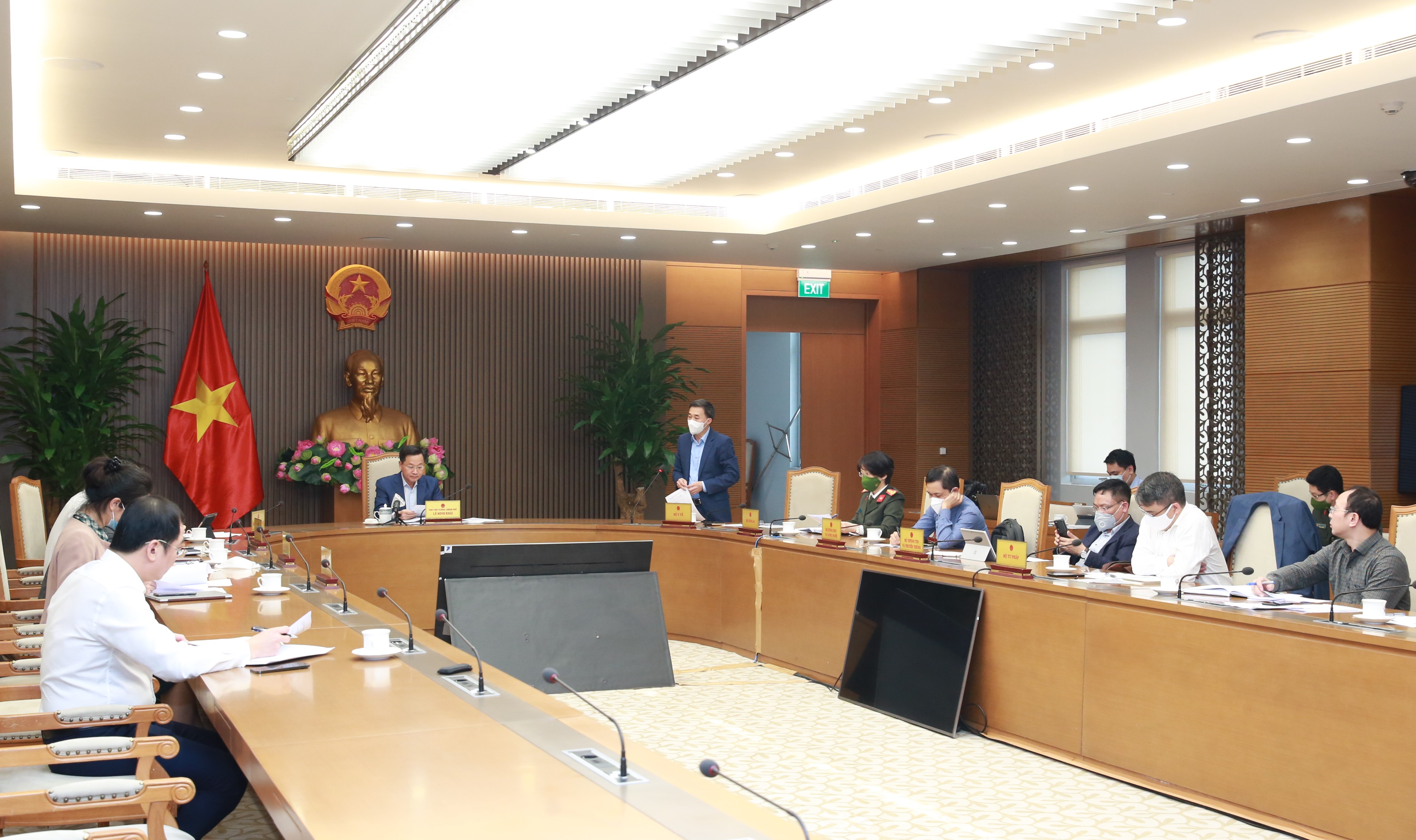 To&agrave;n cảnh buổi l&agrave;m việc - Ảnh: VGP