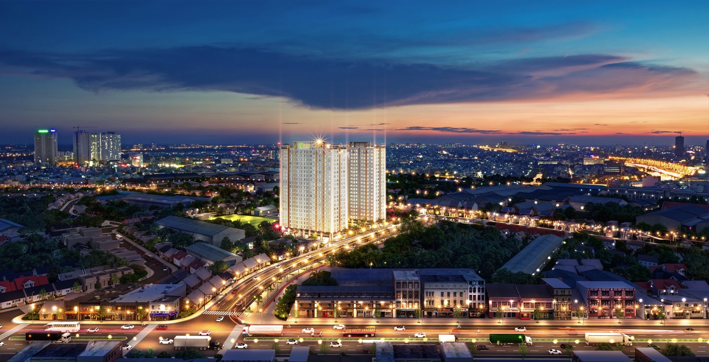 Tecco Felice Homes sở hữu tầm nh&igrave;n to&agrave;n cảnh th&agrave;nh phố Thuận An.