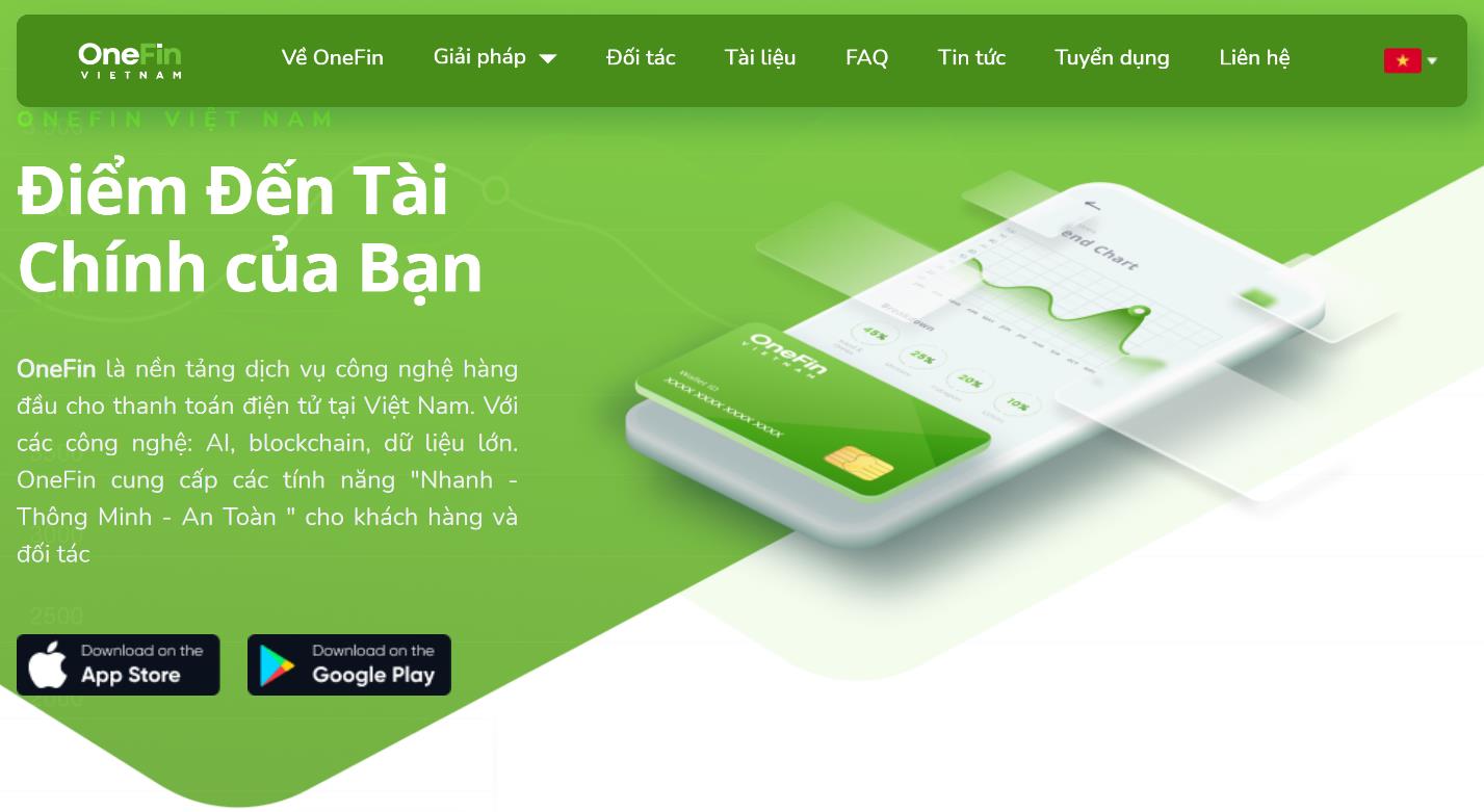 Ví điện tử OneFin chính thức ra mắt thị trường Việt Nam