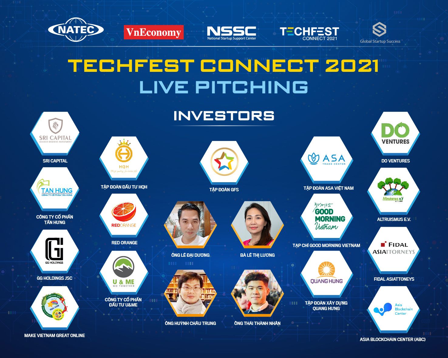 Sự kiện Live Pitching – Kết nối đầu tư trong khuôn khổ Chương trình Techfest Connect 2021 sẽ được công chiếu trên nền tảng điện tử 6PG88VN và Fanpage 6PG88VN vào 14 giờ ngày 08/11/2021