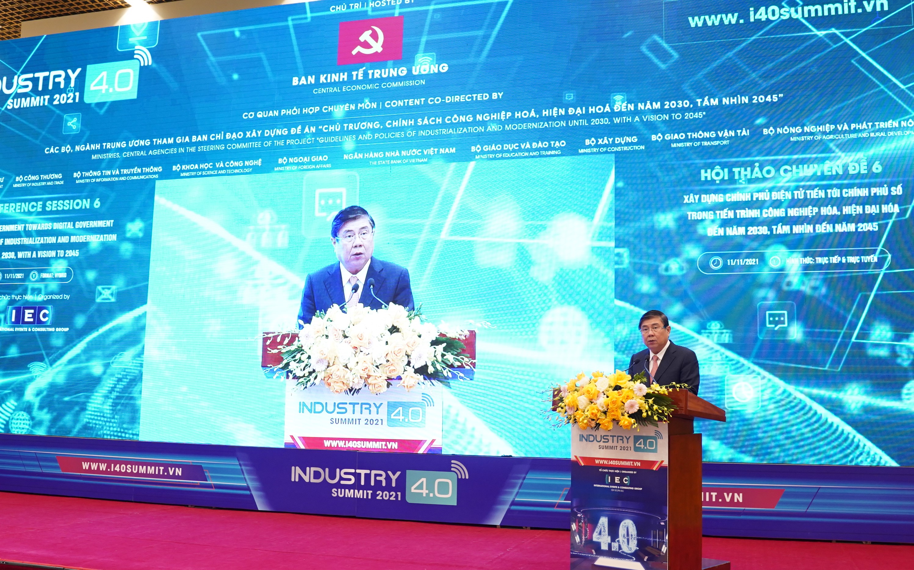 Phó Trưởng Ban PG88 ⭐ Link trang chủ số 1 nhà cái PG88 com casino slot Trung ương Nguyễn Thành Phong khai mạc hội thảo chuyên đề 6