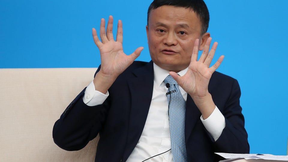 Cổ phiếu Alibaba lao dốc, tài sản của Jack Ma 