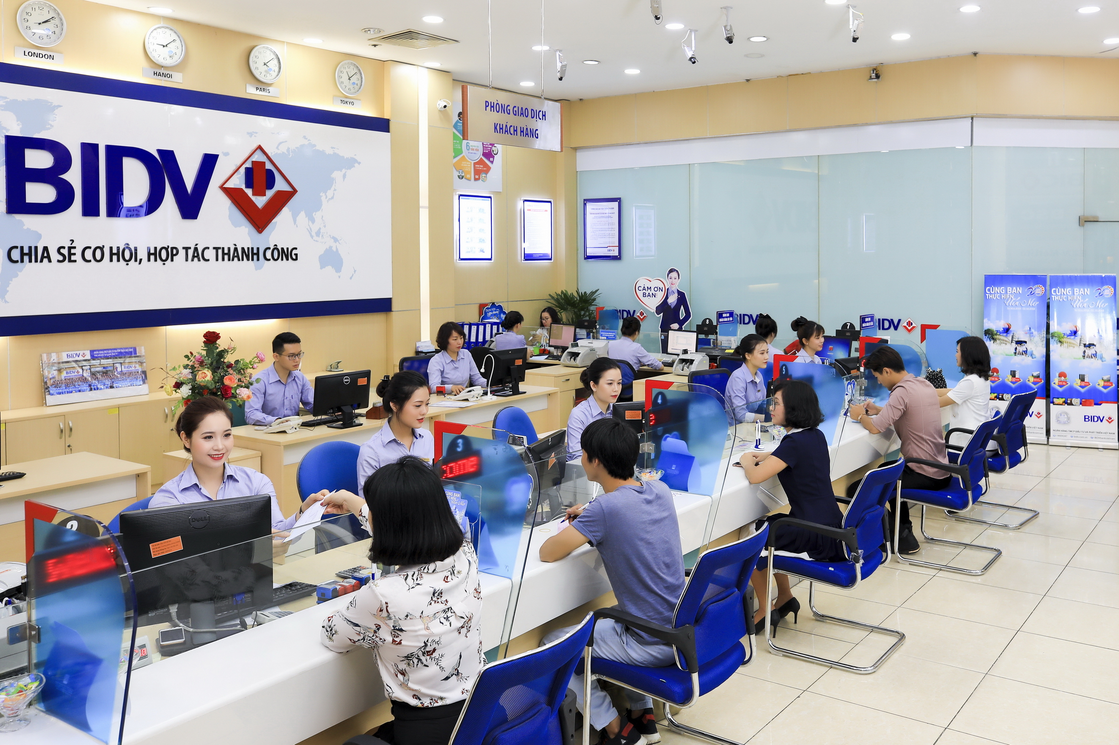 BIDV dự kiến chia cổ tức bằng cổ phiếu tỷ lệ 25,7%