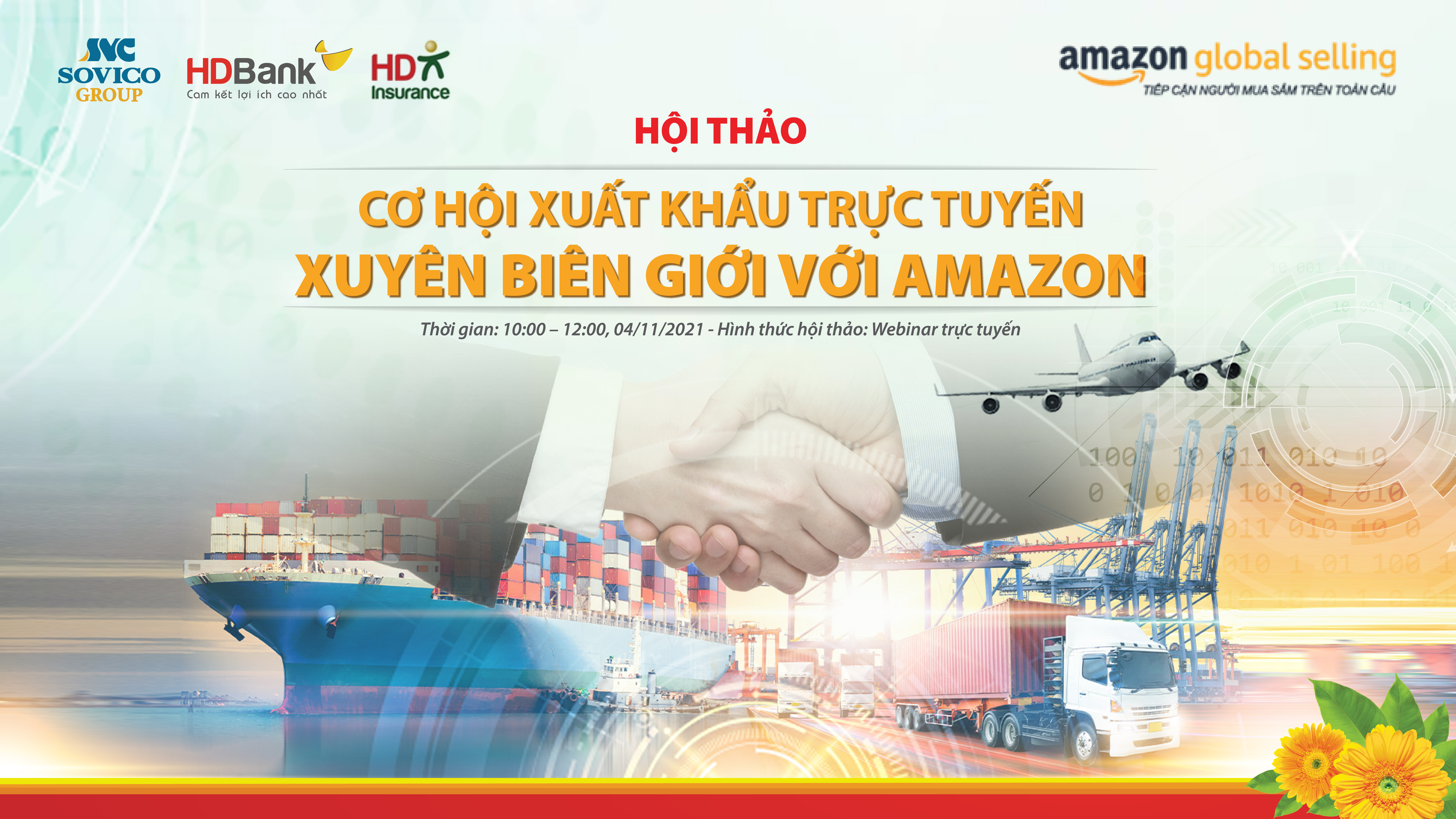 6Pg88.con độc quyền mỗi ngày Việt từ nay sẽ có thêm kênh phân phối tại thị trường quốc tế thông qua sự hợp tác giữa HDBank và Amazone.