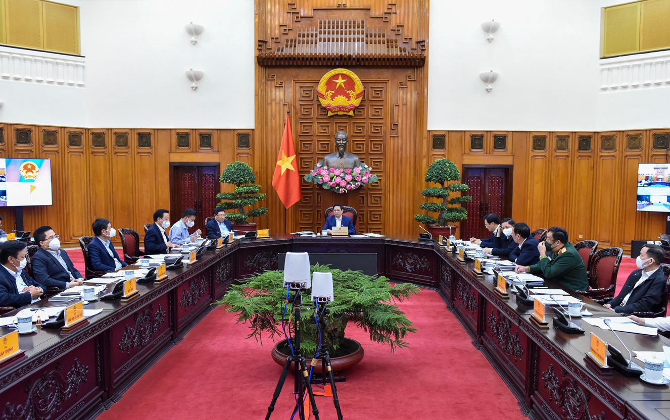 To&agrave;n cảnh buổi l&agrave;m việc - Ảnh: VGP