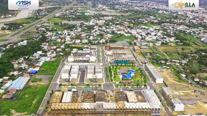The Capella Garden được định hướng trở th&agrave;nh một khu đ&ocirc; thị kiểu mẫu điển h&igrave;nh của v&ugrave;ng trung t&acirc;m Nha Trang.