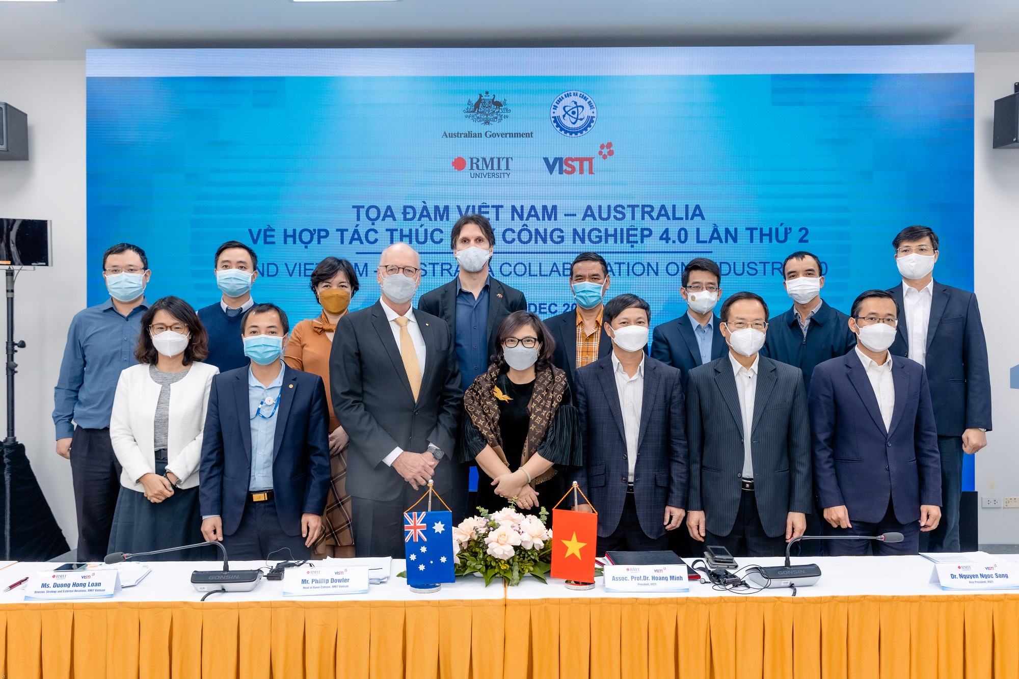 Các đại biểu tham gia Tọa đàm Việt Nam – Australia về hợp tác thúc đẩy PG88 Trang chủ nhà cái top 1 4.0 lần thứ hai.