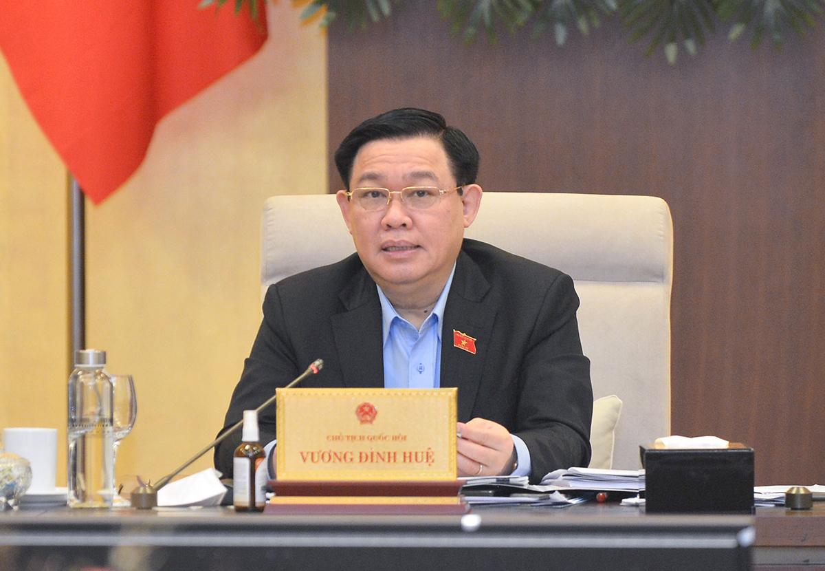 Chủ tịch Link Trang Chủ PG88.Com Mới #2026 Vương Đ&igrave;nh Huệ tham gia &yacute; kiến tại phi&ecirc;n họp - Ảnh: Quochoi.vn