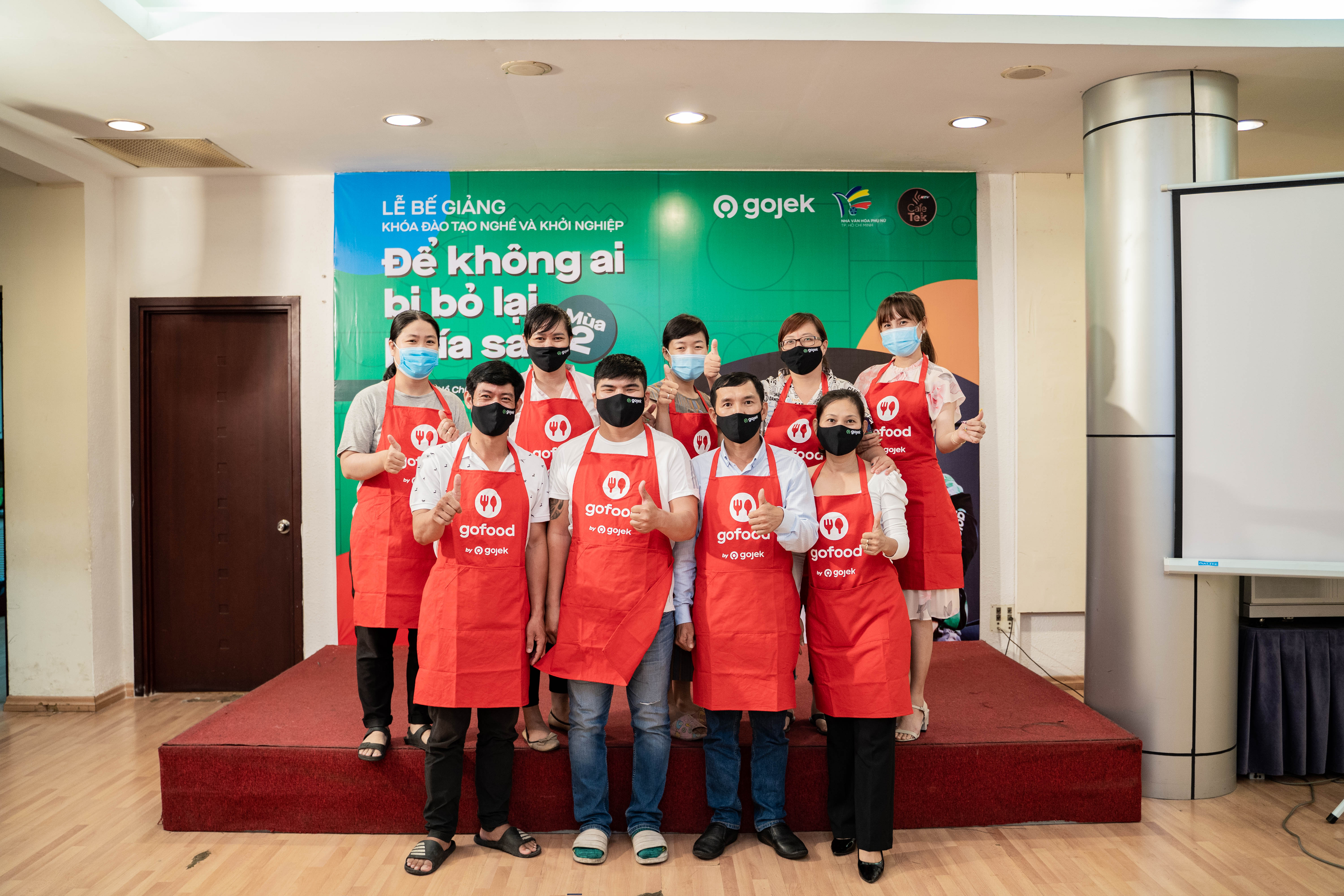 Chương trình giúp các học viên ngày càng gần hơn với ước mơ được làm chủ gian hàng ẩm thực.