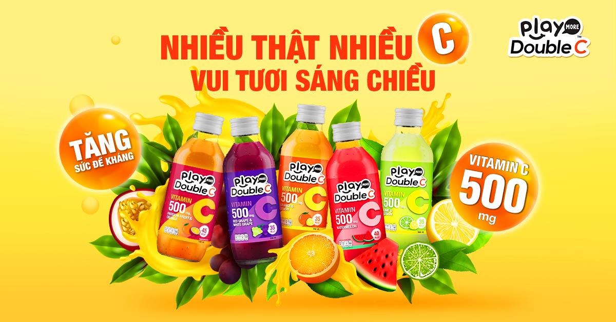 Playmore Double C - giải pháp dinh dưỡng cho xu hướng tiêu dùng mới.