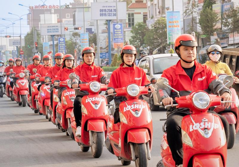 Loship là startup giao thức ăn và giao hàng tức thì trong 1 giờ tăng trưởng r&acirc;́t nhanh ở Vi&ecirc;̣t Nam