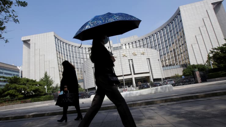 Trụ sở Pg88 com chính chủ Trung ương Trung Quốc (PBOC) ở Bắc Kinh - Ảnh: Reuters.