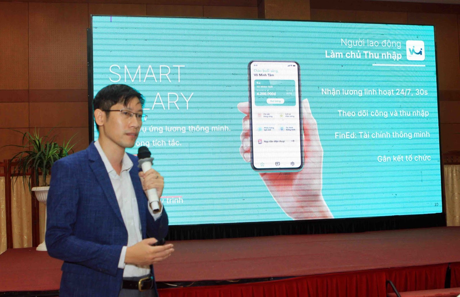 &Ocirc;ng Mai Sơn, Ph&oacute; Tổng Gi&aacute;m Đốc c&ocirc;ng ty Nano Technologies b&aacute;o c&aacute;o về t&aacute;c động của giải ph&aacute;p Chi lương Linh hoạt v&agrave; c&aacute;ch thức triển khai cho PG88 Link Dễ Nhớ Pg88.com.